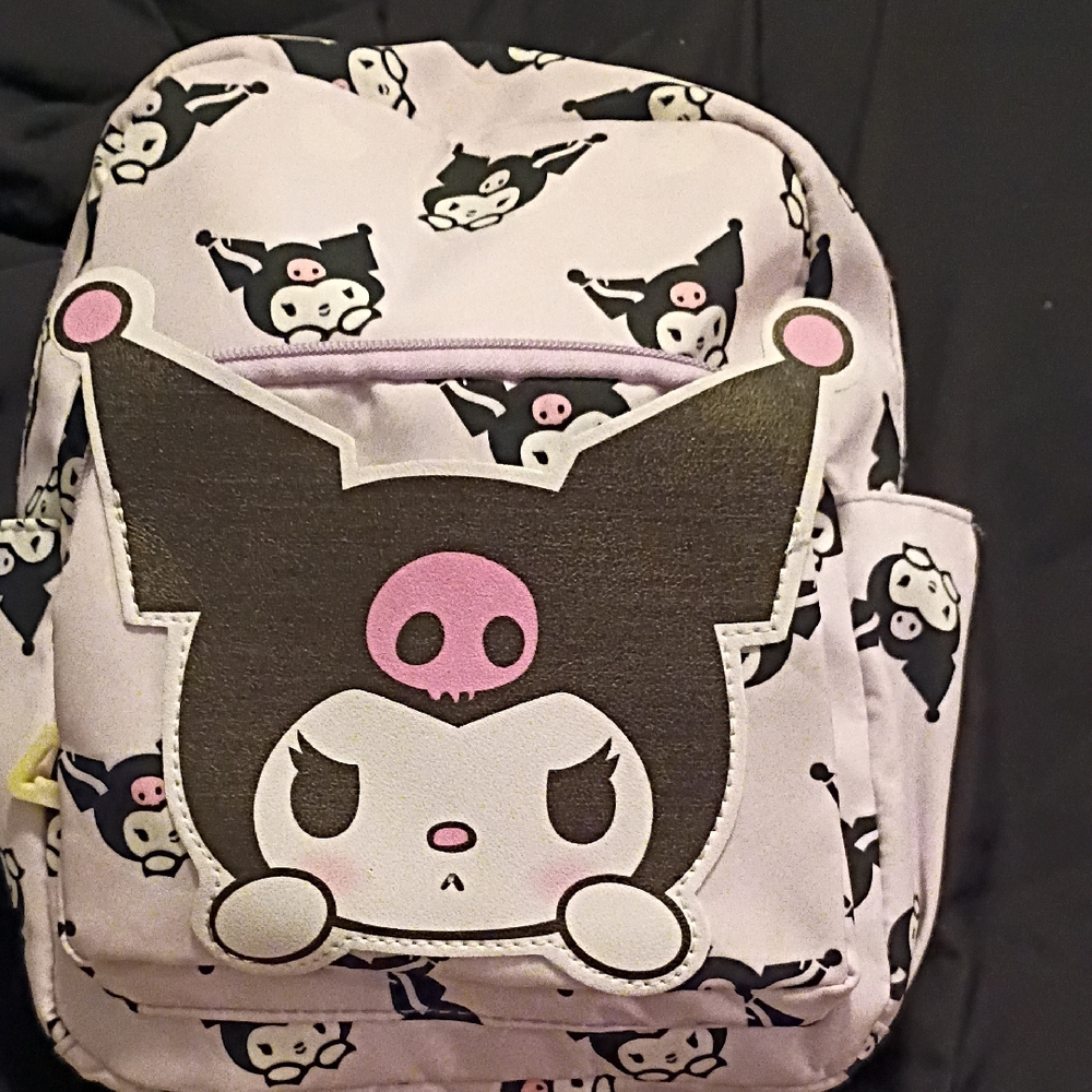 Cute Character Kids Backpack - Lavender